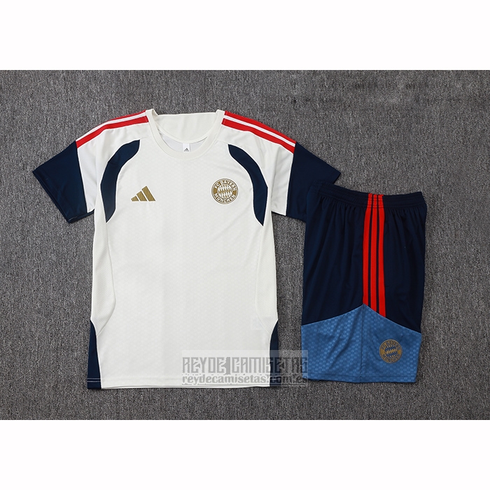 Chandal del Bayern Munich Manga Corta 2026-2027 Crema - Pantalon Corto
